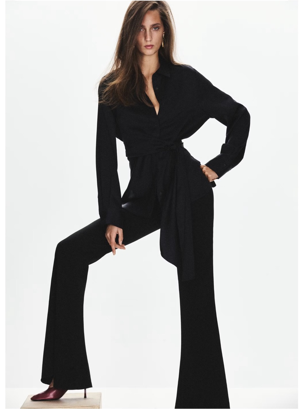 Black Wool Suit Pants size 4